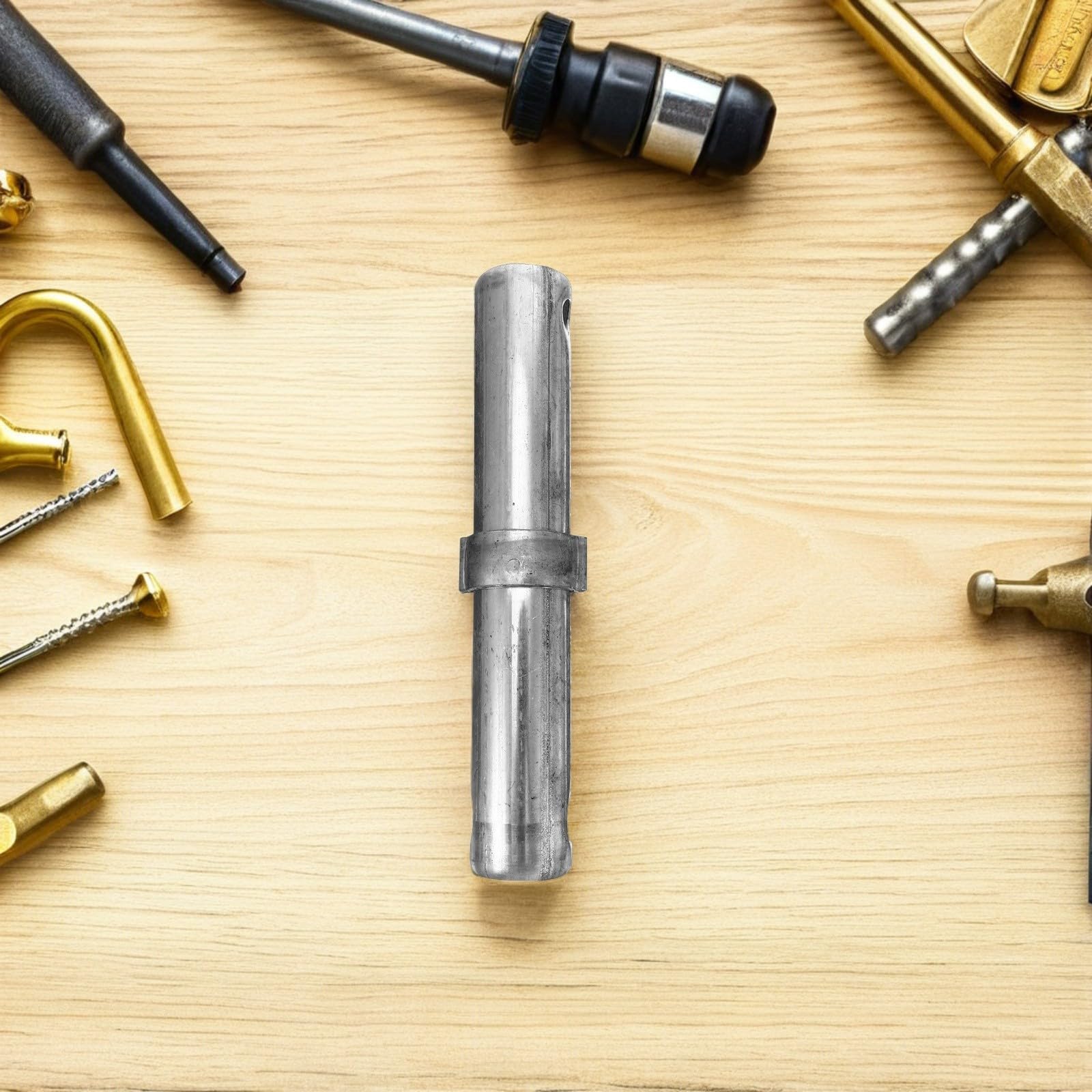 Mipcase 6 pezzi Perni di Accoppiamento in Metallo per Ponteggi Ømm Blocchi di Sicurezza Resistenti per Connessione e Stabilità Elevata in Cantieri