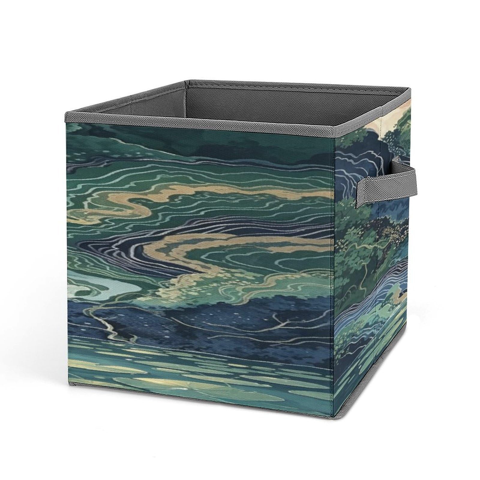 Fekiloot Style Waterfall Storage Bins Storage Baskets