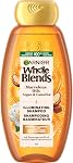 Shampoing Garnier Whole Blends Illuminant avec Extraits d'Huile d'Argan Marocaine et d'Huile de Camélia, 22 fl oz
