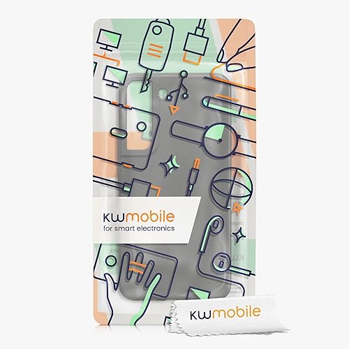 Miniatura 7 de kwmobile Funda compatible con Samsung Galaxy S22 - Funda de silicona TPU con acabado suave - Negro mate
