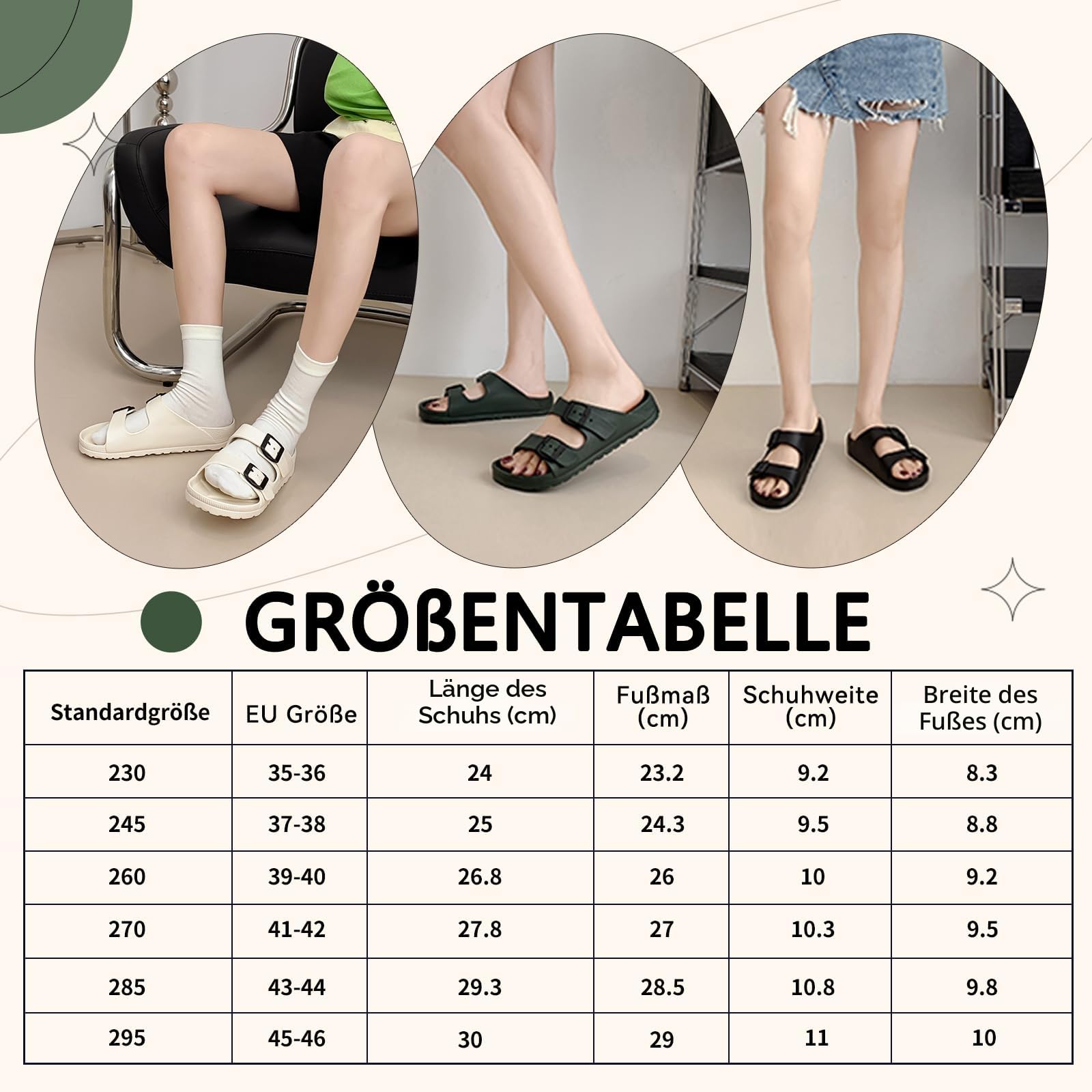 YUHITYGZGS Pantoletten Damen Herren Sommer Bequem Weich Sandalen Schlappen Cozy Slides Original Mules Clogs Orthopädische Hausschuhe Foam Sandale Rutschfeste Badelatschen
