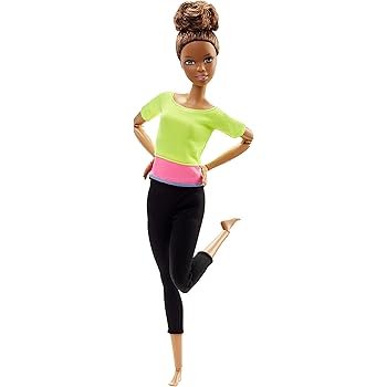 barbie made to move green top