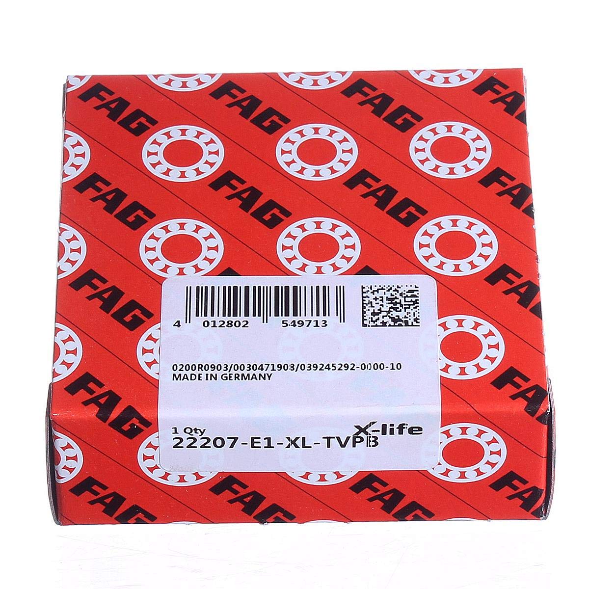 22207-E1-XL-TVPB FAG Pendelrollenlager Spherical Bearing 35x72x23mm