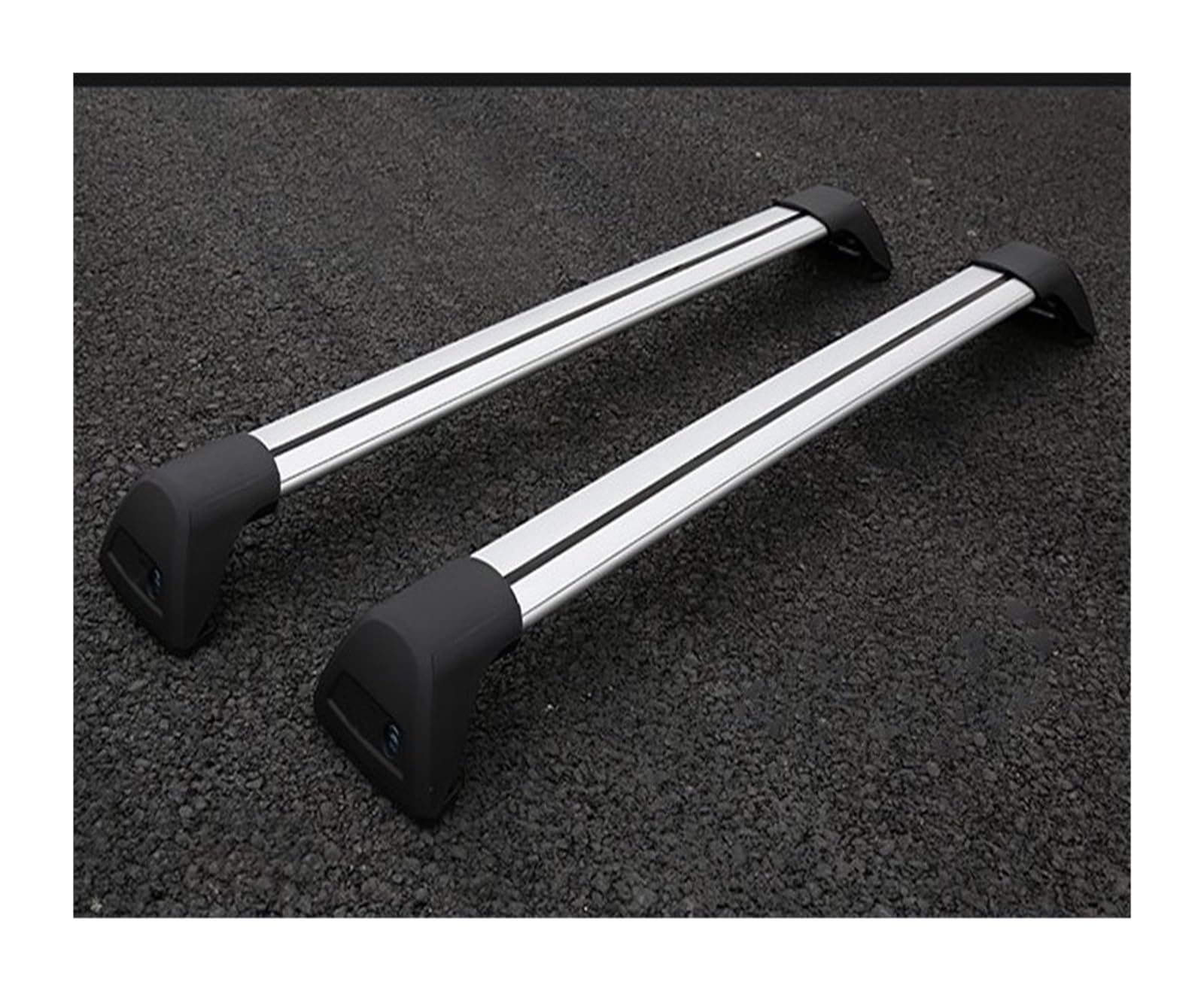 Barres de toit longitudinales VW Multivan T6 en aluminium avec verrou LED