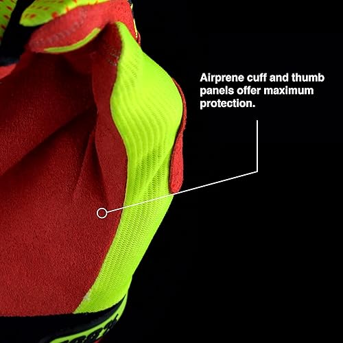 Miniatura 7 de 100% RIDEFIT - Guantes ligeros y aptos para pantallas táctiles para montar en bicicleta y MX - Guantes de bicicleta con diseño de neopreno, color