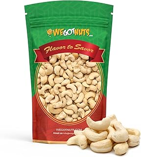 Raw Whole Unsalted Cashews – Premium Quality Kosher Raw Cashews By We Go...