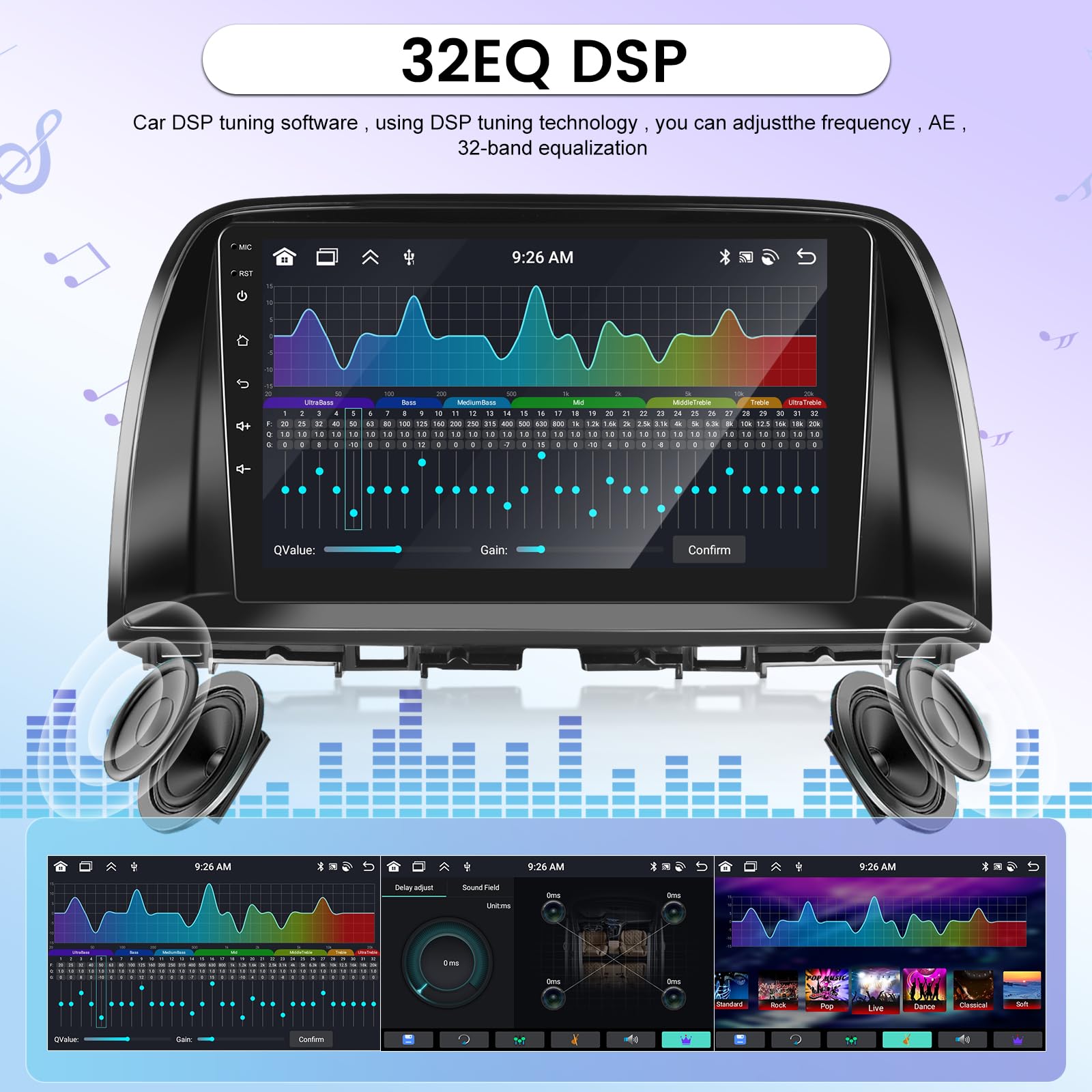 Navigazione per Mazda CX5 2012-2015 | Carplay | Android Auto | DAB | B