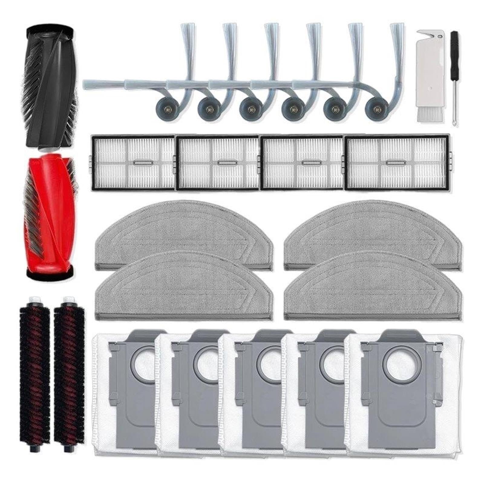 Kit de aspiradora, Compatible con Roborock Saros 20 Sonic