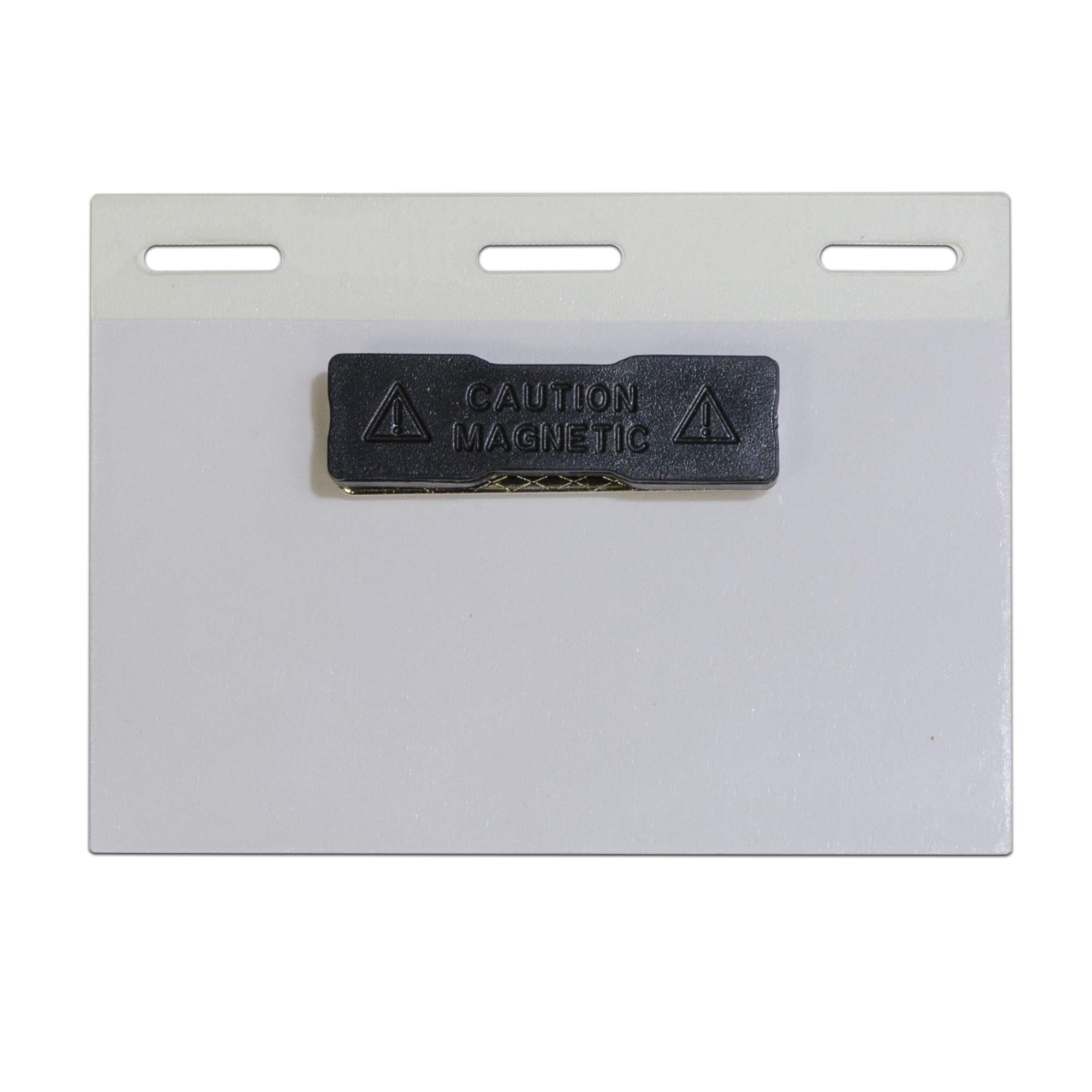 C-Line Lot de 20 porte-badges magnétiques auto-plastifiants 8,9 x 6,3 cm (92823)