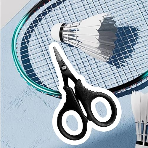 Miniatura 2 de DYNWAVE Tijeras para cuerda de bádminton, tijeras de cuerda de raqueta de bádminton, cortador de cuerda de bádminton para reparación, accesorios de