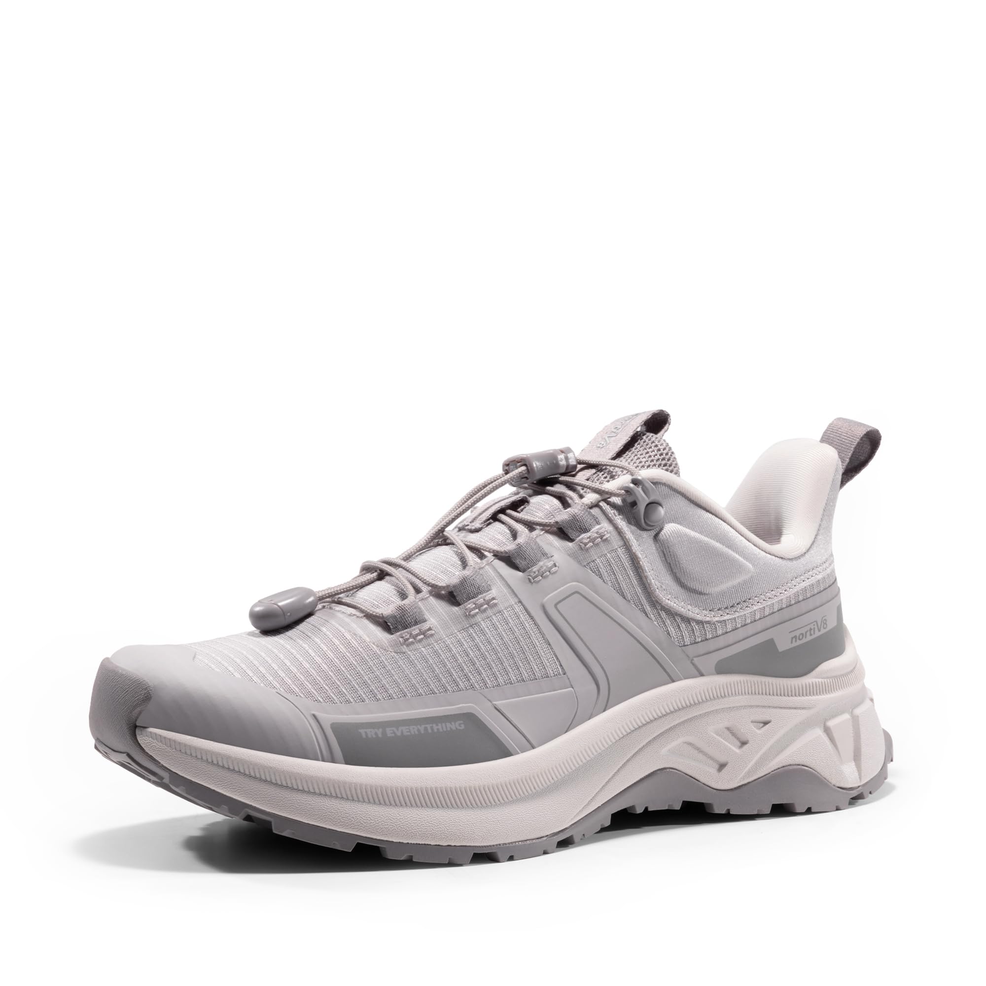 NORTIV 8 Women's Lightweight Hiking Shoes Quick Laces Outdoors Sneakers