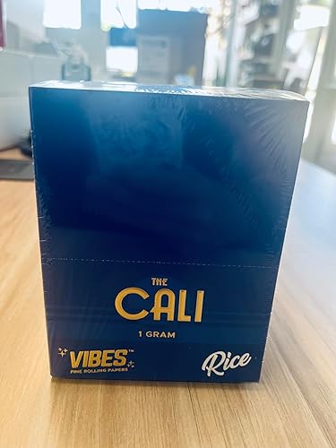 Miniatura 4 de VIBES Paquete de 24 conos preenrollados de alta calidad, capacidad de 0.04 oz, forma cilíndrica ancha, conos enrollados a mano, papel de arroz de