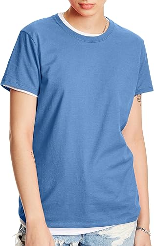 Miniatura 1 de Hanes Camiseta de algodón de manga corta Perfect-T para mujer