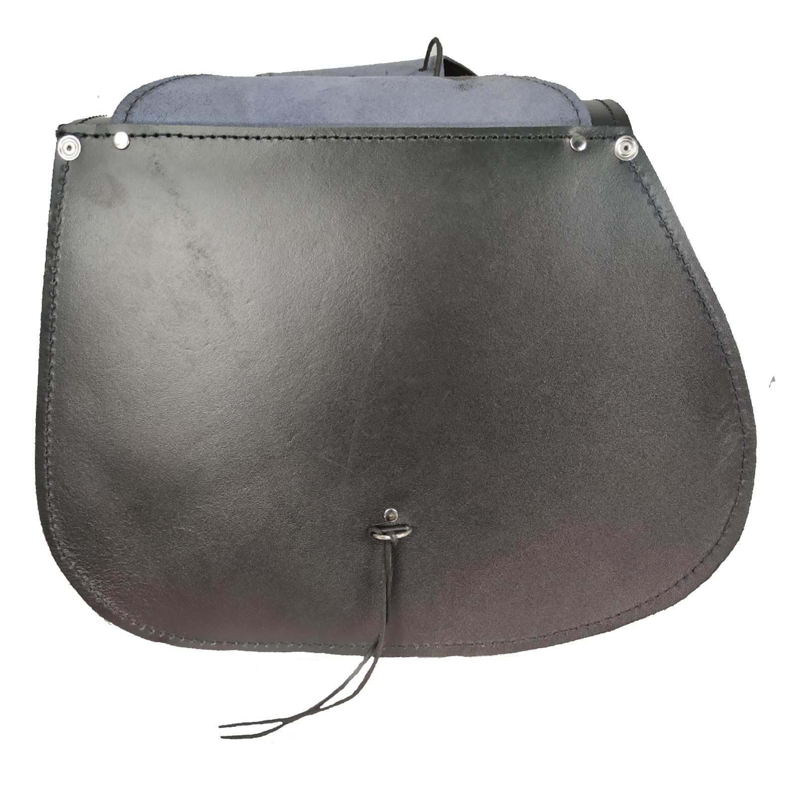 WinNet Borse Laterali Moto Borsa Posteriore In Pelle, Coppia 2 Borse Moto Custom Rigide In Cuoio Nero A Bisaccia Per Motocicletta - accessori moto