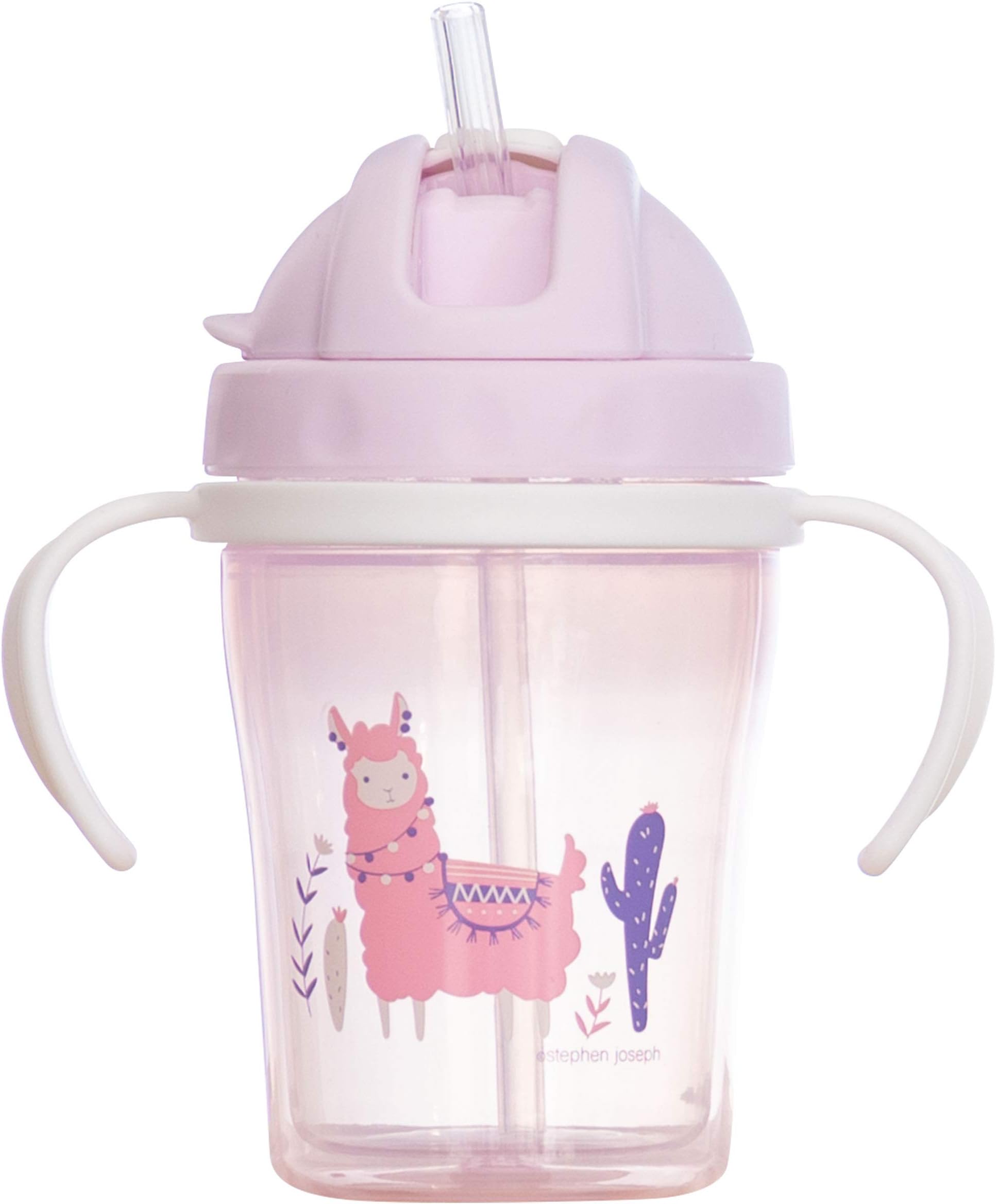 Stephen JosephSJ120016 Straw Cups, Llama, One Size