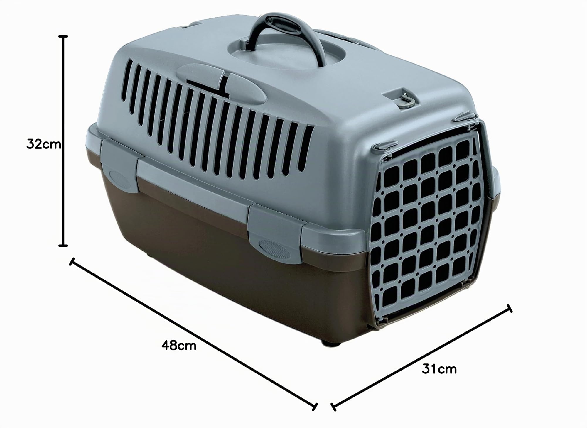 Kerbl 80582 Gulliver 1 - Caja de Transporte (48 x 32 x 31 cm)