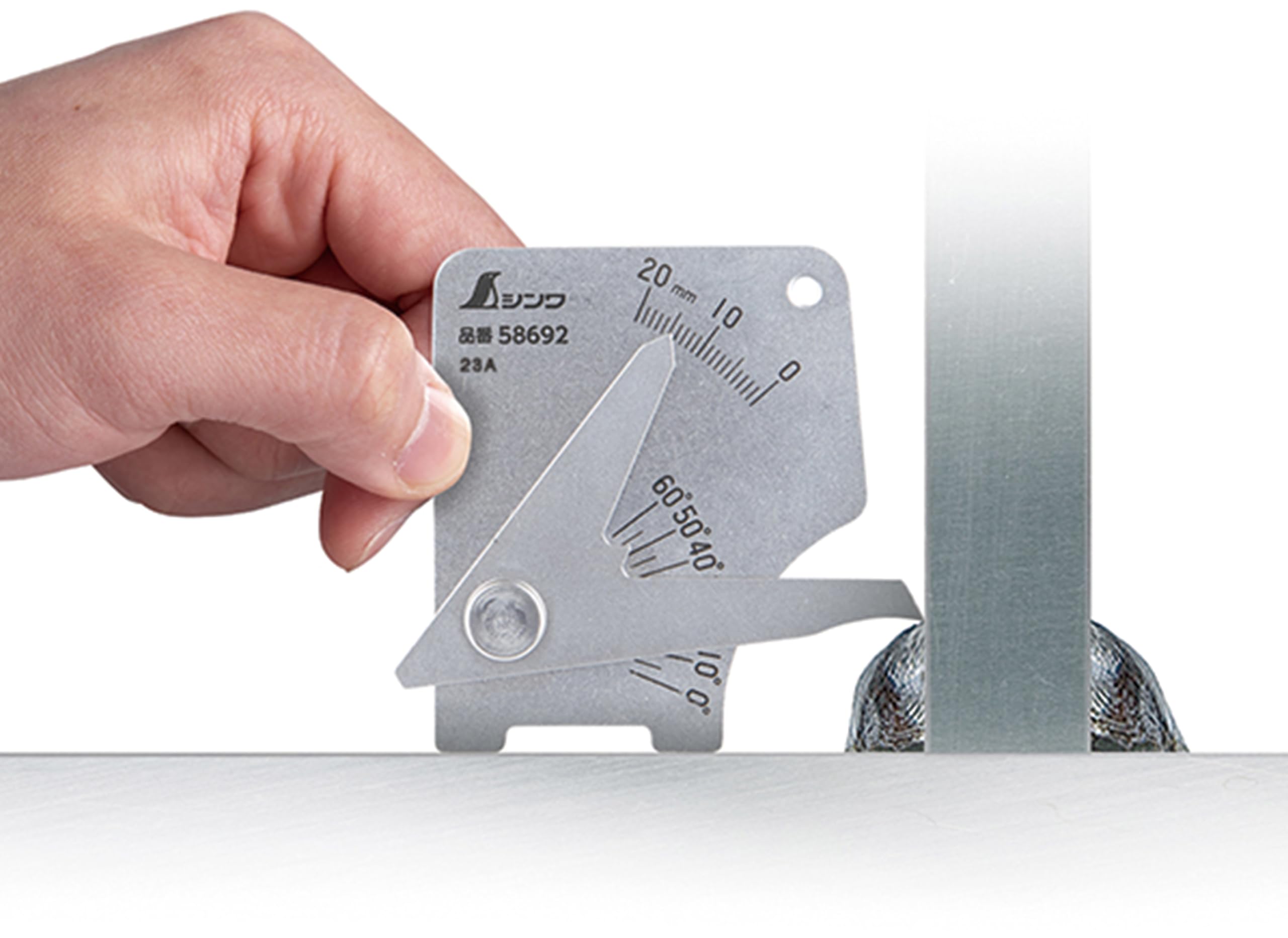 Amazon.co.jp: シンワ測定(Shinwa Sokutei) 溶接ゲージ B 軽量・薄型