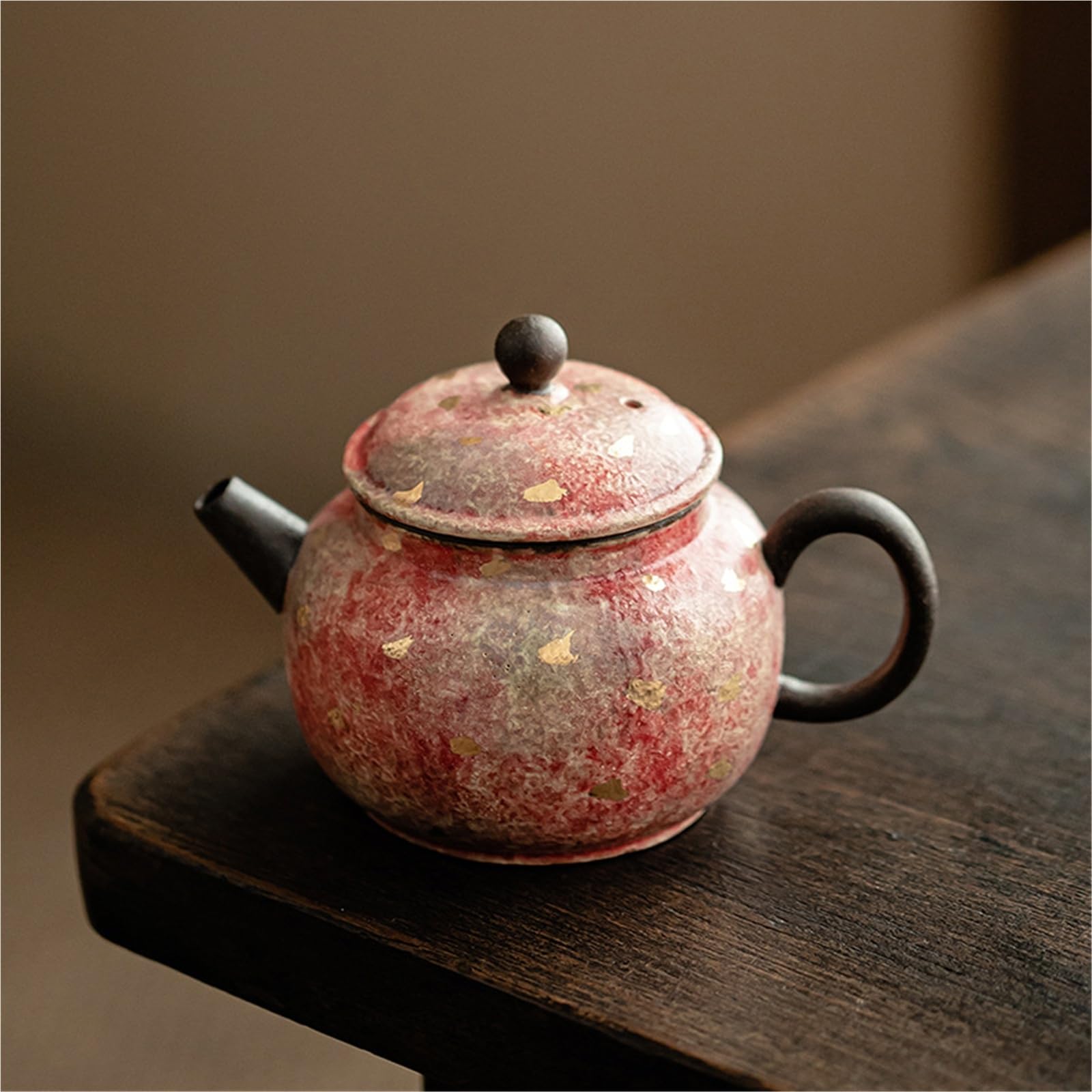 Teiera Piccola Teiera In Ceramica Vintage Rock Pottery, In Fatta A Mano, Adatta For L'uso Domestico per Tè Sfuso