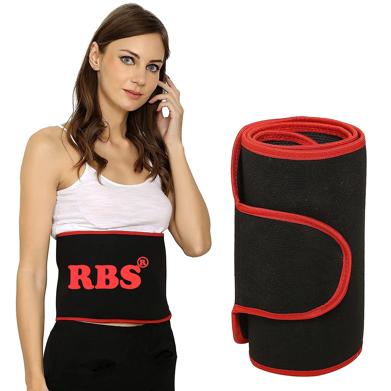 RBS Sauna Slim Belt for Weight Loss and Digital Slimming Healthy Belt Fat Burner for Men and Women