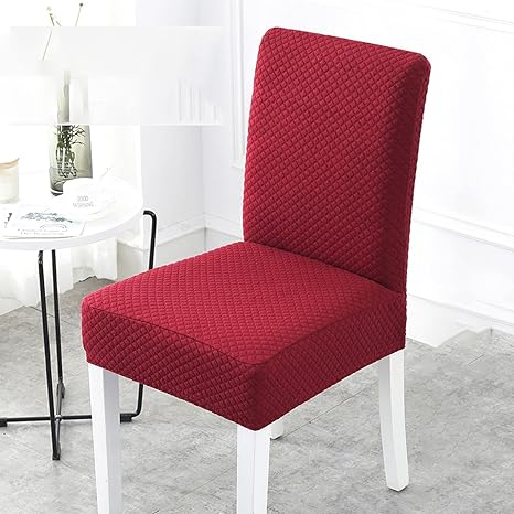 Amazon Co Jp 椅子カバー イスカバー 北欧風 椅子フルカバー フィット式 可愛い フルカバー ストレッチ ダイニングチェアカバー カラー さらさら肌触り 洗濯可能 フィットタイプ 全周ゴム 洗える ダイニングチェア L 6 フィットカバー ホーム キッチン