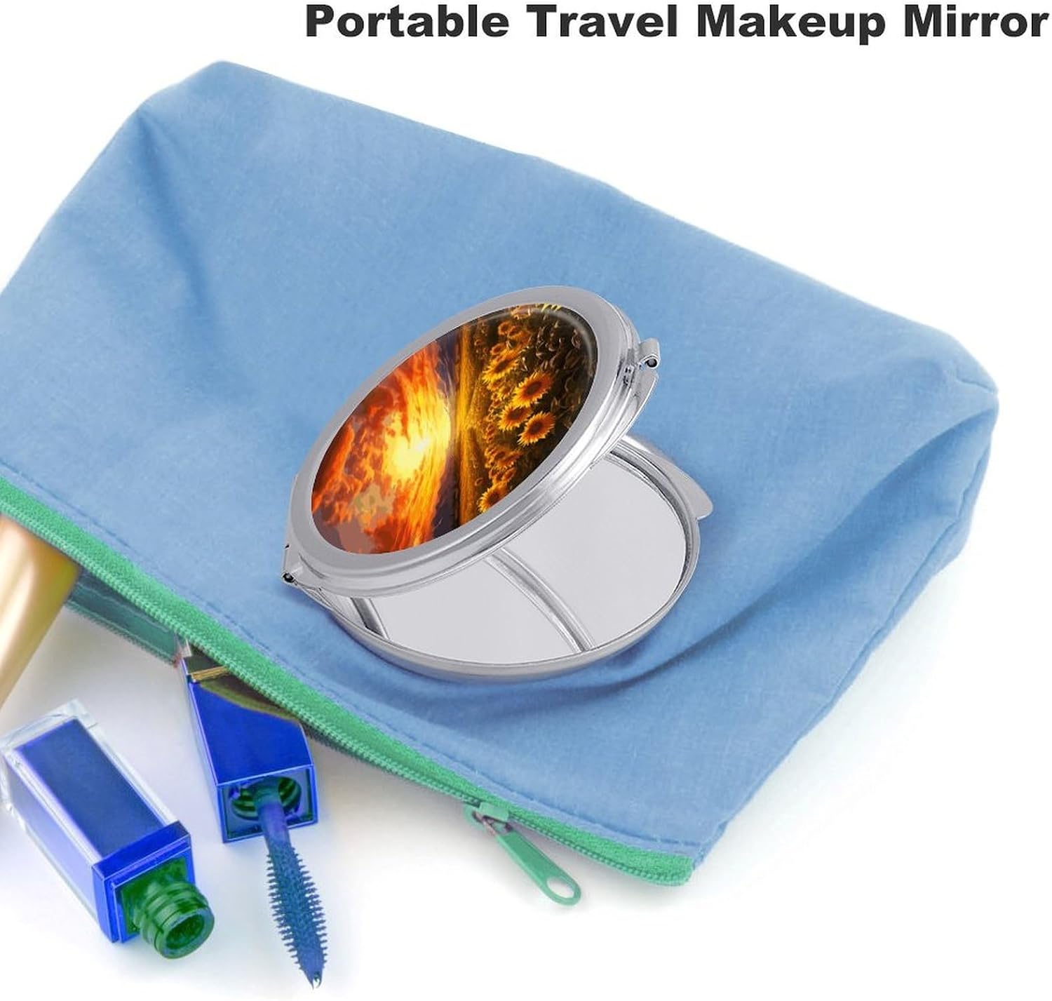 Travel Makeup Mirror, Pocket Beauty Mirror image 3