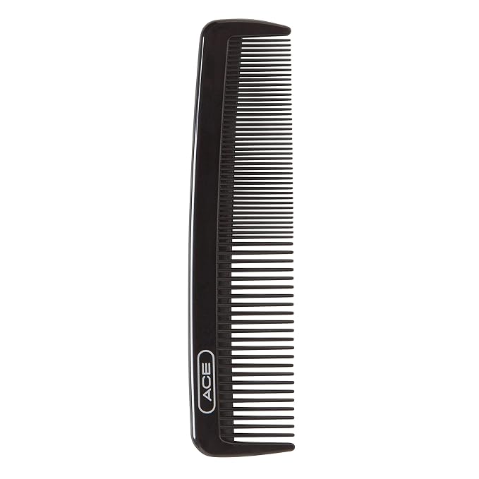Peine Dressing Hair Comb 7.5 pulg Negro miniatura 9