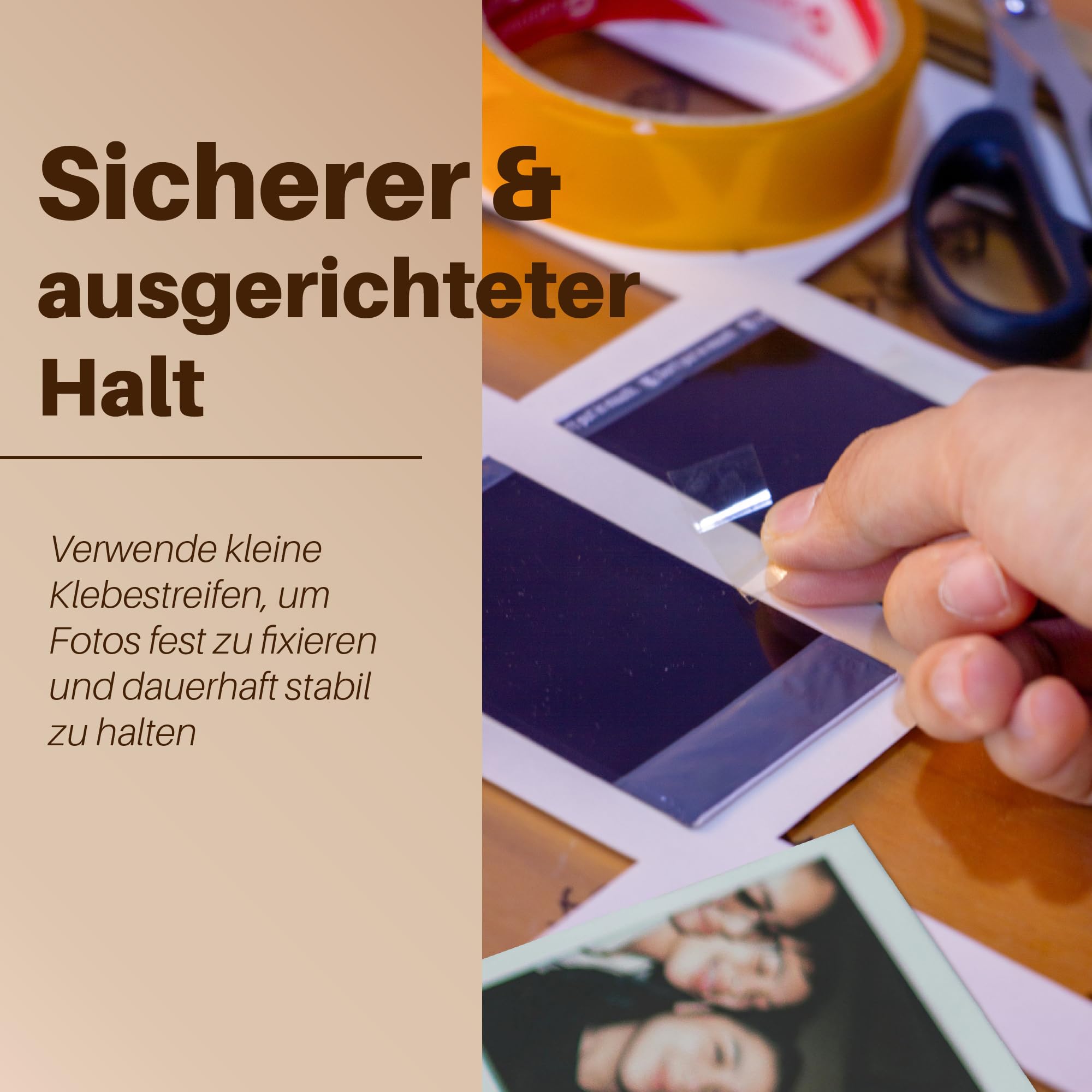 Tapeera Bilderrahmen Collage Wanddeko für Fujifilm Instax Mini, Fotocollage Mehrfach-Bilderrahmen für 2x3 Zoll Fotos (Schwarz, 30 Öffnungen)