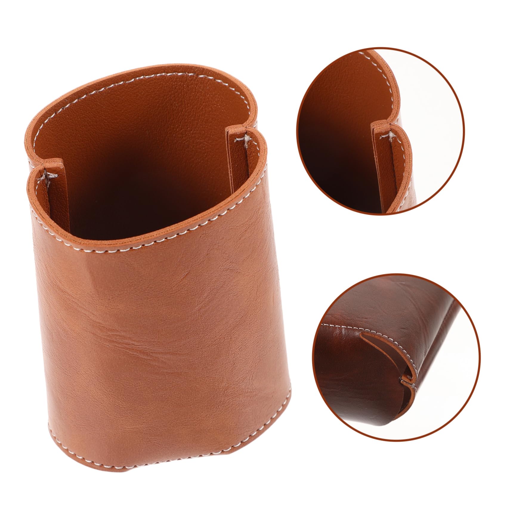 MAGICLULU 4 Sätze Flaschenhülle Aus Leder Spender Espressotassen Dosenöffner Thermobecher Taubenflasche Bier Wasserflaschen Schnapsgläser Weingläser Isolierflaschen Pu-leder 2 Stück * 4