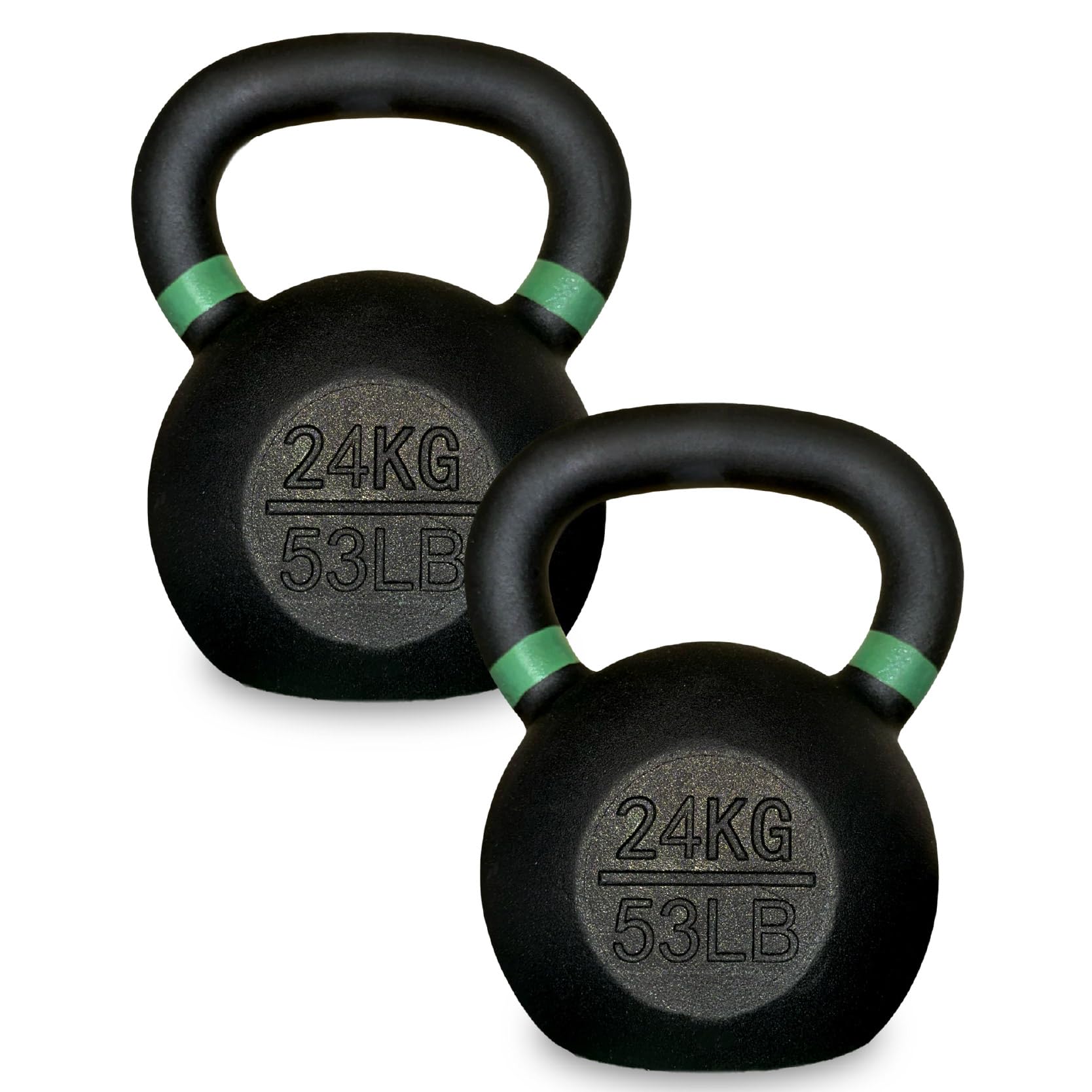Cast Iron Kettlebell – Single or Pair – 4kg–32kg Weight Training Equipment for Home Gym Strength, Fitness, Full-Body Workouts & Functional Training