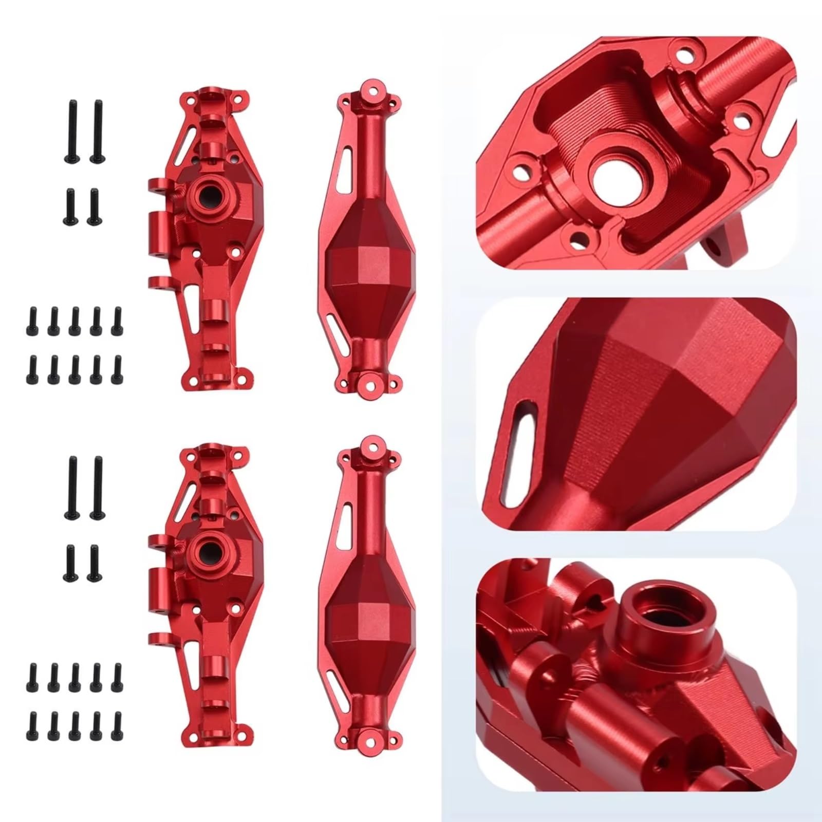 Ricambi Crawler RC Per H12Y H12Y + 1/12 RC Auto Aggiornamenti Parti Componenti Accessori Modifiche Sostituzioni Riparazioni Kit Alloggiamento Asse Anteriore E Posteriore