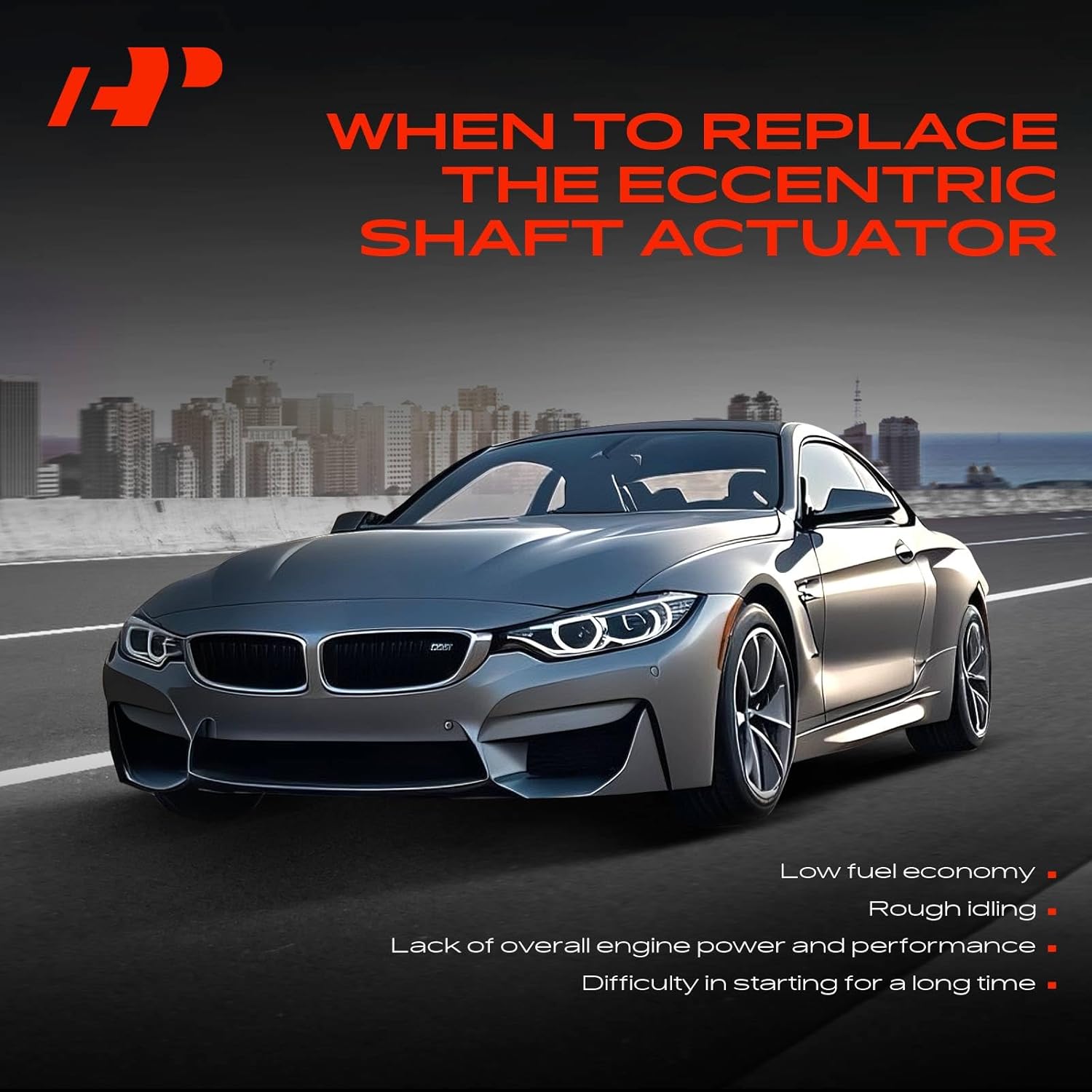 A-Premium Valvetronic Eccentric Shaft Actuator Compatible with BMW X5 2004-2008, 550i 2006-2010, 750i 2006-2008, 750Li 2006-2008, 650i 2006-2010, 545i 2004-2005, 645Ci, 745i, 745Li, Alpina B7