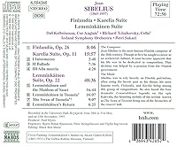 Vista 2 de Sibelius Finlandia Karelia Suite Lemminkainen Suite