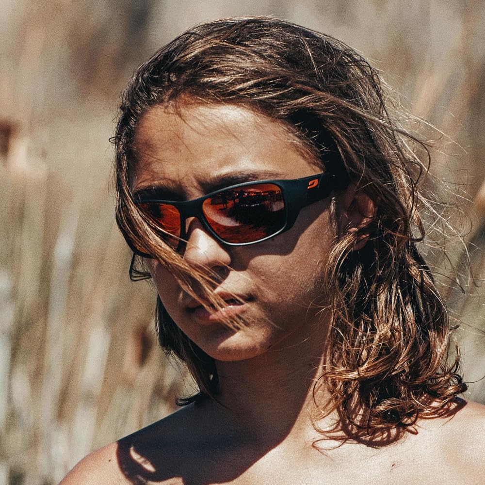 Julbo Rookie 2 Lunettes de soleil alpinisme, randonnée, trekking, voile Mixte enfant 8-12 ans (lot de 1)