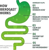 Vista 3 de Iberogast Gotas líquidas, alivio herbario de malestar estomacal indigestión ocasional, hinchazón, gases, náuseas, malestar estomacal sin gluten