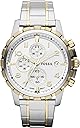 Fossil Men's Watch, Dean Quartz Stainless Steel Chronograph Watch for Men
