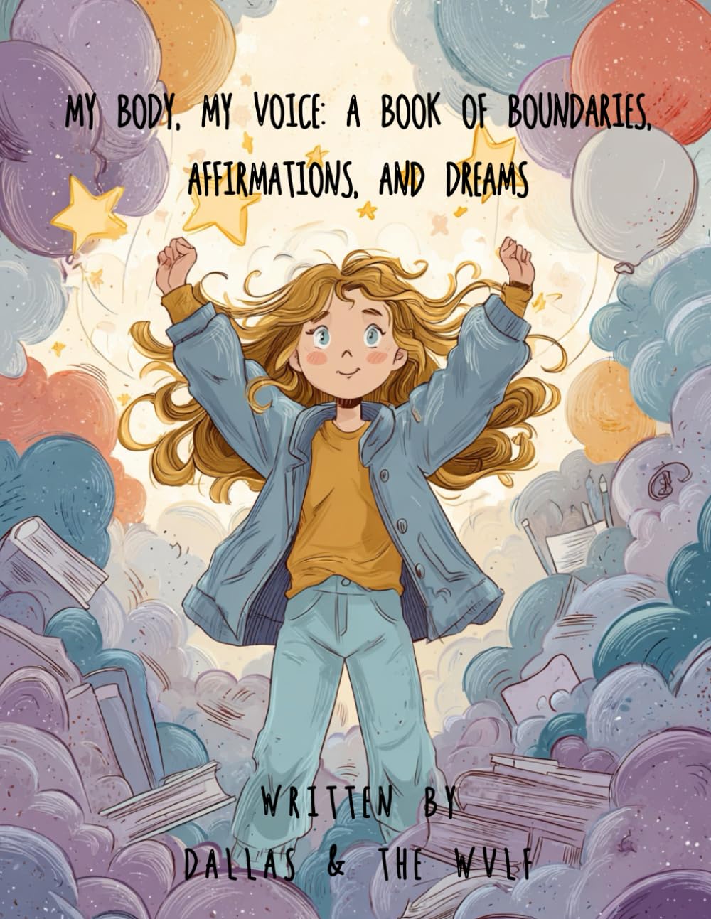 My Body, My Voice: A Book of Boundaries, Affirmations, and Dreams: Empowering kids through coloring and affirmations
