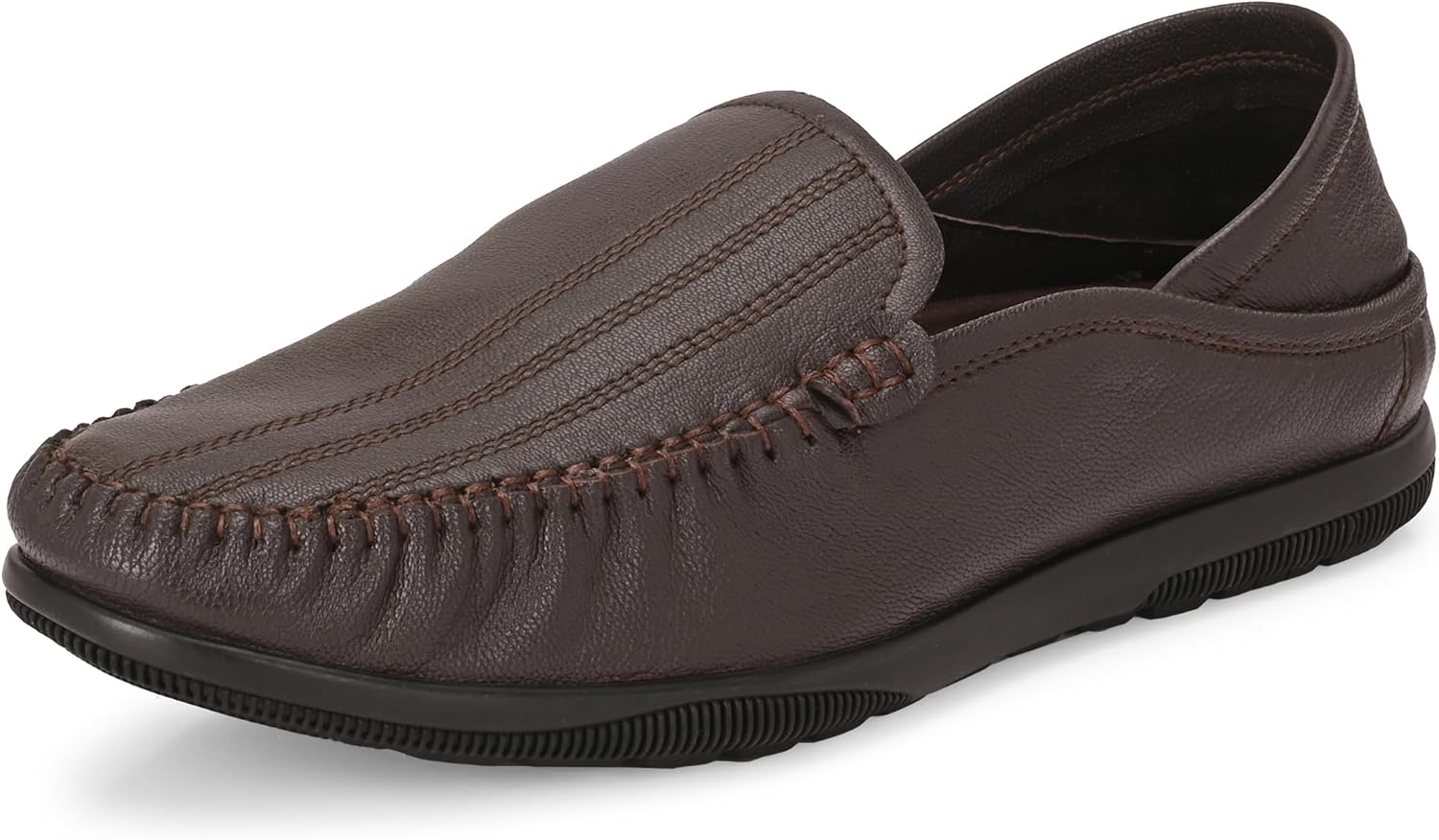 المتكامل - حذاء جلد رسمي 4033-2 سهل الارتداء مع نعل داخلي مبطن... - view 1