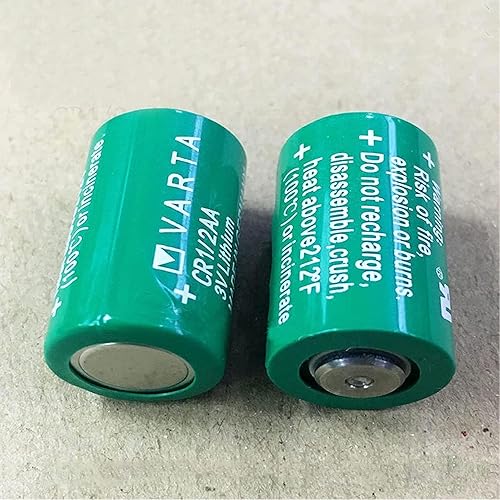 Miniatura 4 de WELLVEUS - Batería CR12AA para Varta CR12AA para Varta CR 12 AA Series Litio 3 V 950 mAh Batería cilíndrica