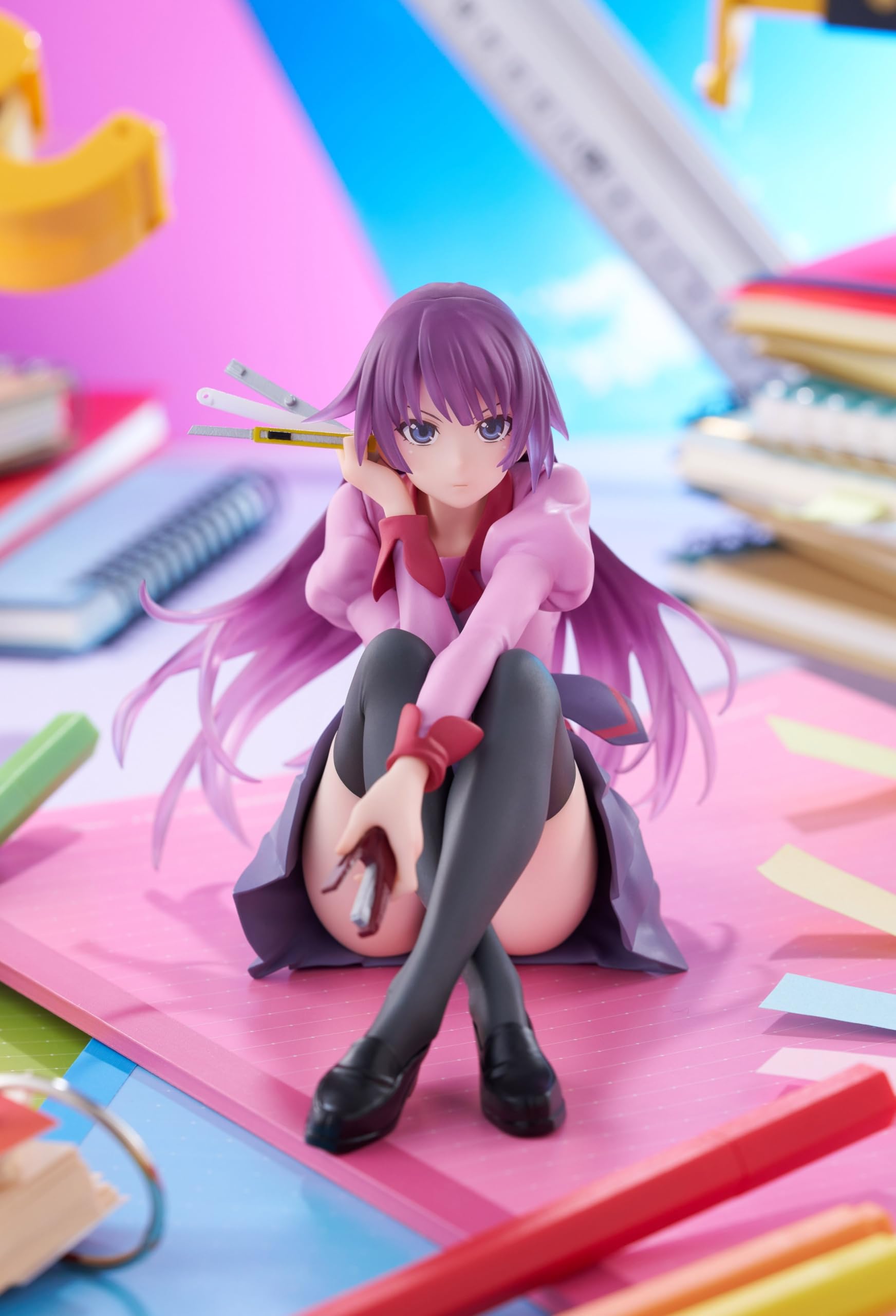物語シリーズ　フィギュア　Desktop Cute　戦場ヶ原ひたぎ Amazon.co.jp: 〈物語〉シリーズ Desktop Cute フィギュア 戦場