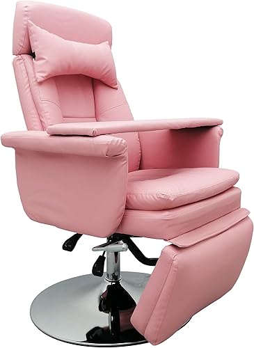 Miniatura 2 de LGXEnzhuo Silla de salón de mesa de spa con presión de aire rosa, rotación de 360 grados, elevación de presión de aire, masaje para belleza, oficina