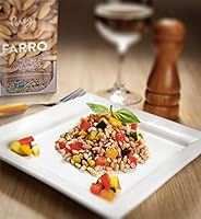 Vista 3 de Pereg Farro 16oz (paquete de 2 2 libras) Grano nutritivo, rico en proteínas y fibras, alternativa de arroz fácil de cocinar, embalaje resellable