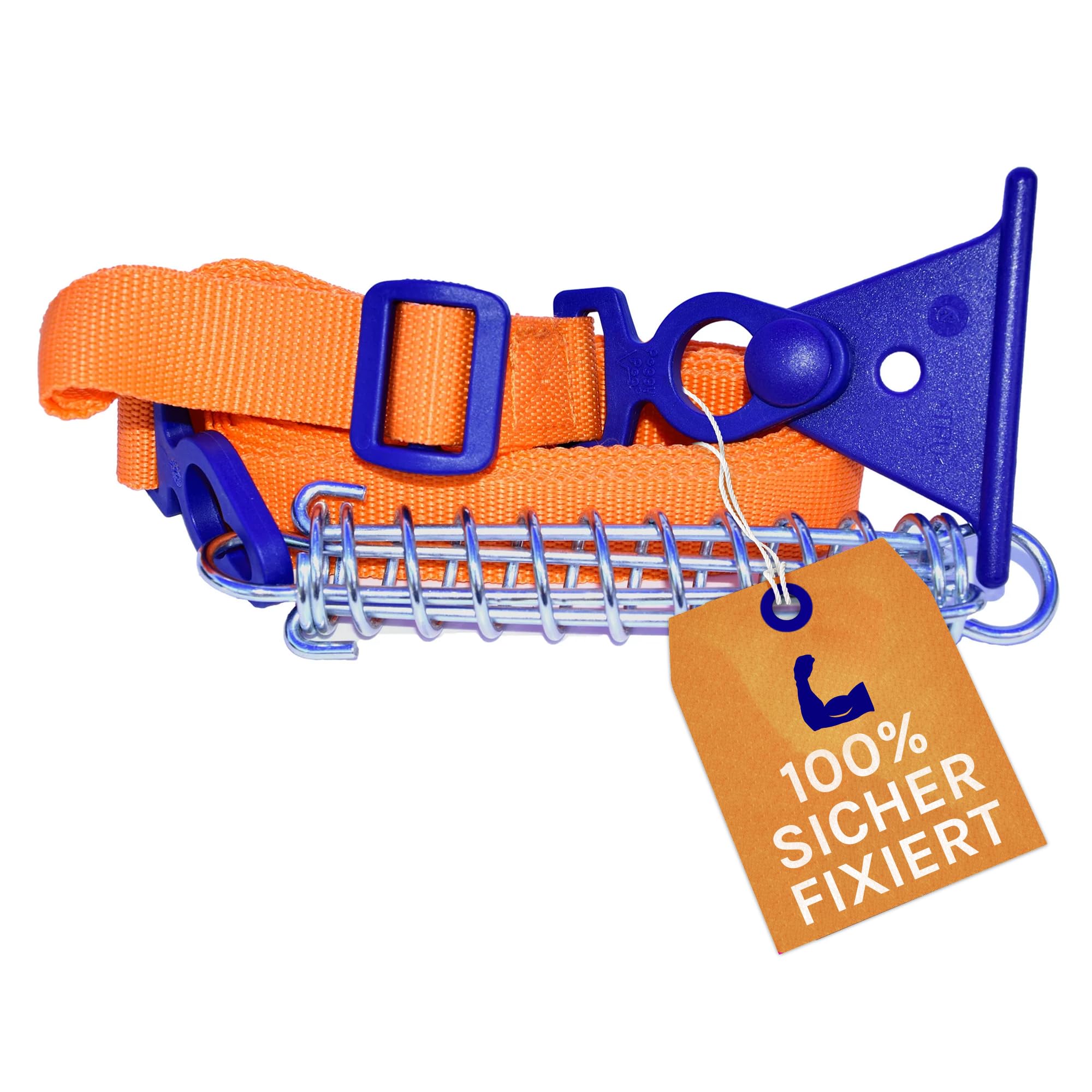 Peggy Peg – Markisenspanngurt 2er Set Tie Strap 2.0 inkl. Peggy-ABC Anleitung – Sturmband für Markisen, Vorzelte, Pavillons & Sonnensegel – Sturmsicherung Abspanngurt – Camping Zubehör Doppelset