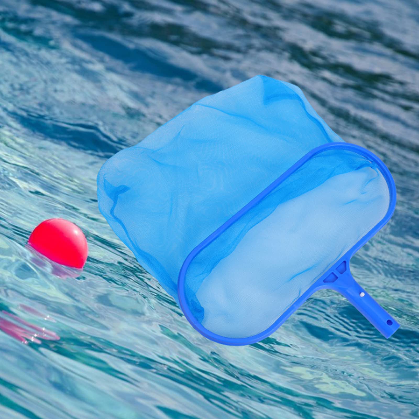 sunyu 2 Pezzi Blu Retino per Piscina, Retina Raccogli Foglie per Piscina, Fontane, Acquari, Spa, Stagni, Profonda Skimmer