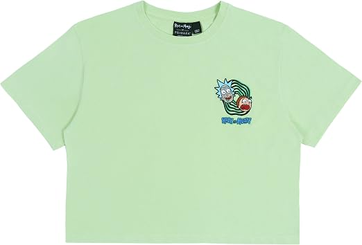 Maglietta Verde Rick And Morty : Amazon.it: Abbigliamento