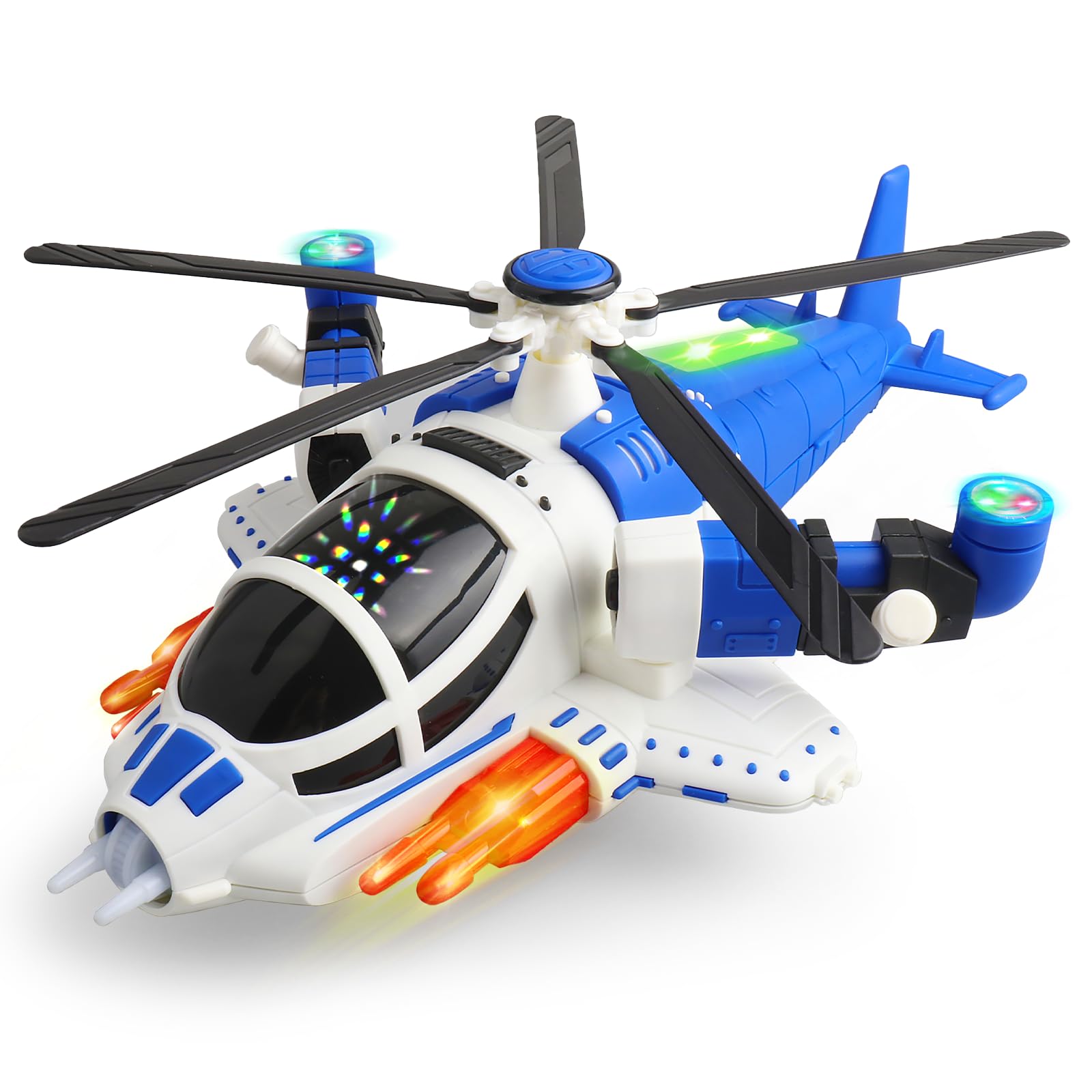 Photo 1 of Victob 360° Rotating Helicopter Toy with Lights & Music
