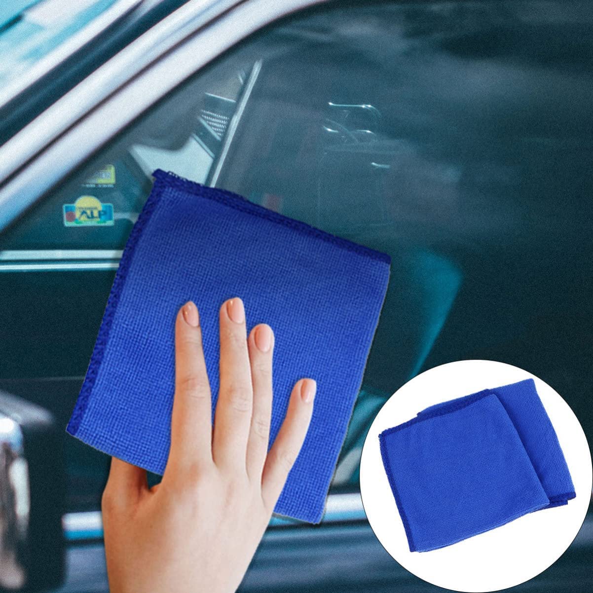 Autowaschhandtuch Mikrofasertücher Reinigungstuch Weich Saugfähig Autowäsche Handtücher Wasseraufnahme 50 Stück Waschen Trocknen Detailing Poliertuch