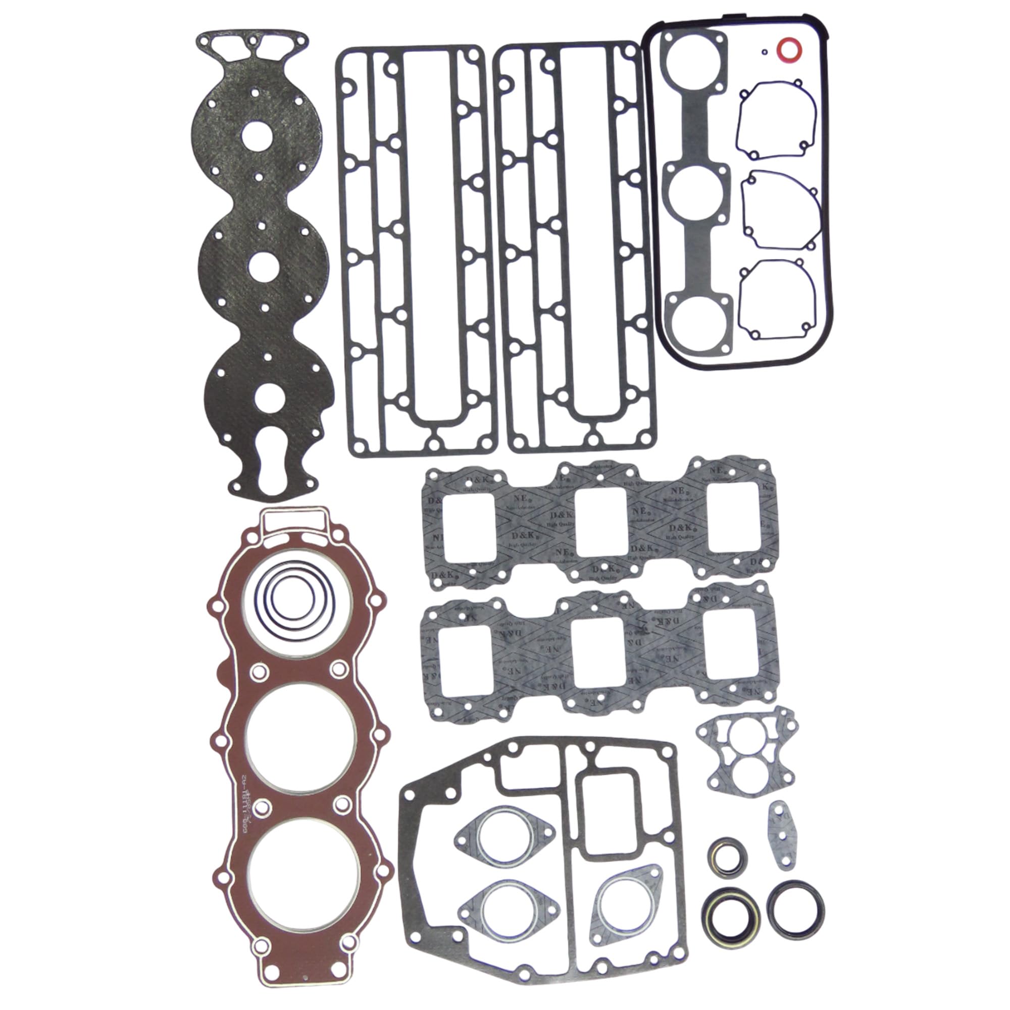 Kit Guarnizioni Testa Potenza Compatibile con Yamaha Fuoribordo 75/85 hp 688-W0001-02