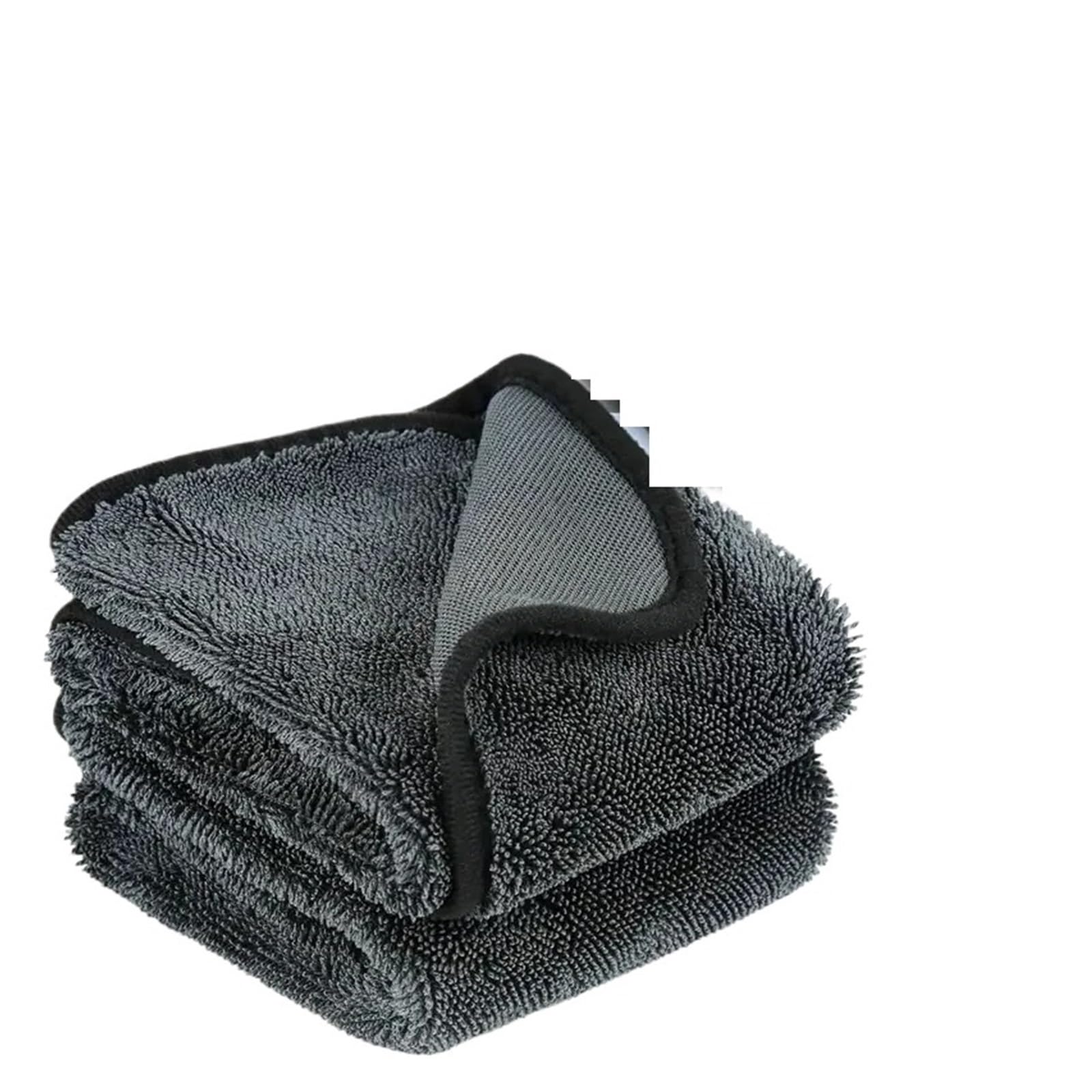 Włókna Twist Car Wash Towel - ściereczka do osuszania do czyszczenia samochodu, polerowania i detali (40 x 40 cm, A)