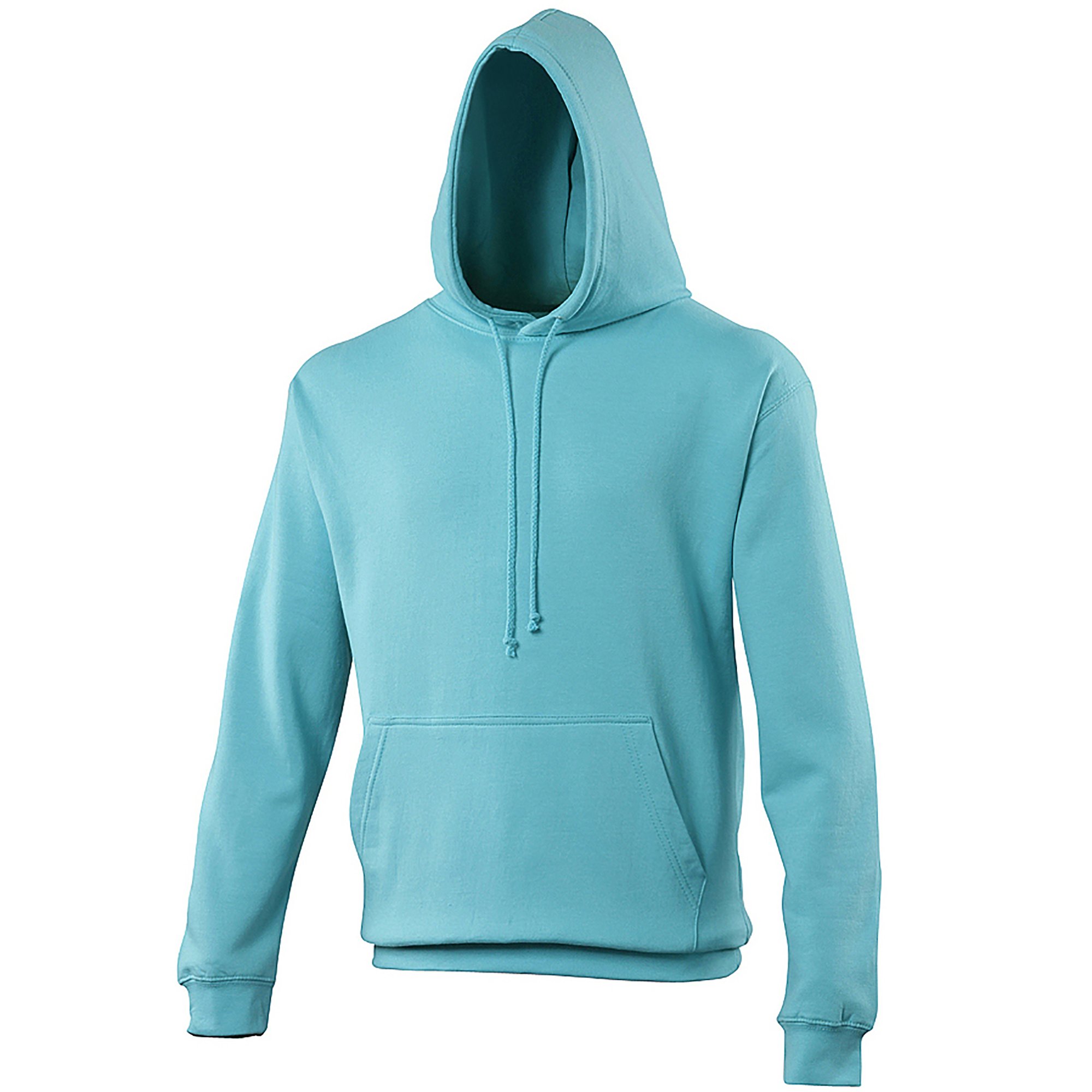 AWDis Men's College Hoodie, Blue (Sky Blue), Medium