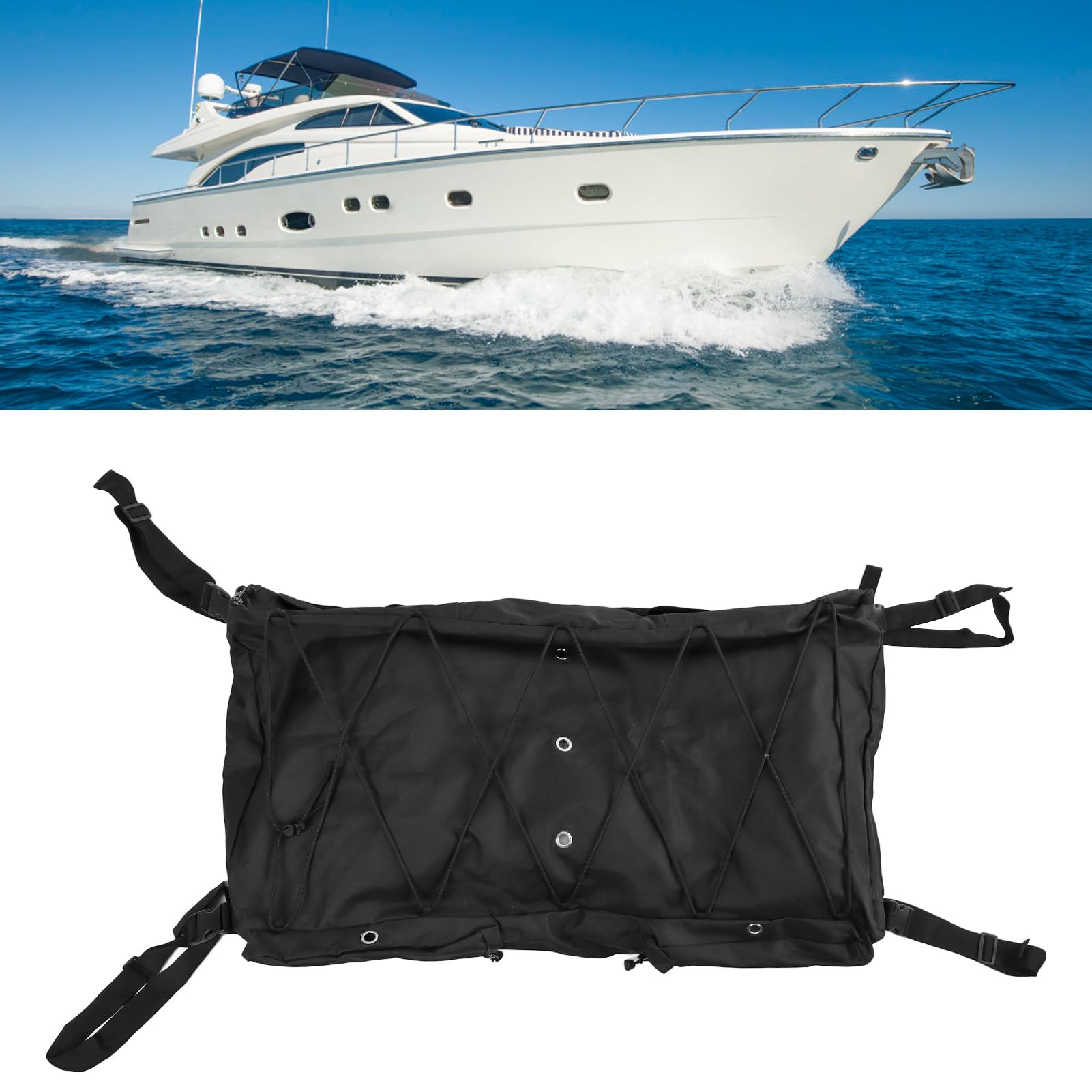 Borsa Portaoggetti Impermeabile Per Barca - Tessuto Oxford 600D, Grande Capacità, Per Attività Outdoor - Foto 6